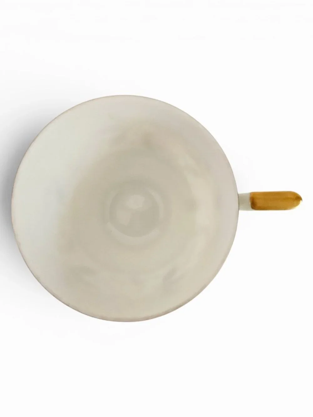 Vintage Hand Painted Gold‎ Trimmed Lefton Tea Cup and Saucer